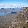 A view of Lake Bellfield from The Pinnacle.