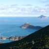 The lighthouse on South East Point at Wilsons Promontory from The South East Track.