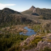 The Labyrinth. A side trip from The Overland Track in Cradle Mountain-Lake St Clair National Park.